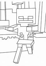 Minecraft Unicorn Coloring Pages sketch template