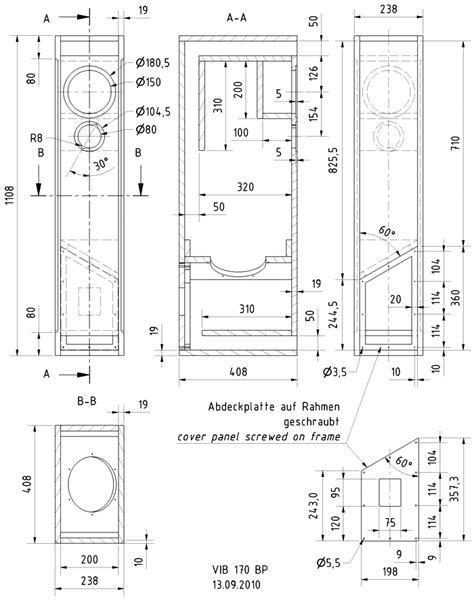 Speaker Box Diagram