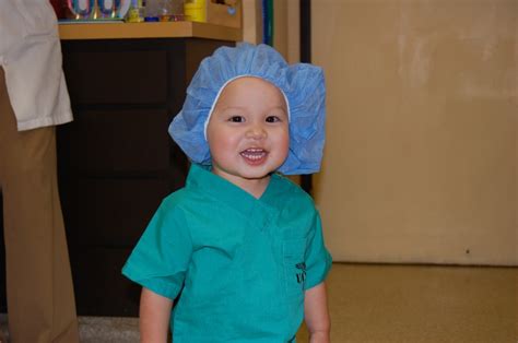 Ready for surgery...baby doctor costume | Baby doctor costume, Doctor ...