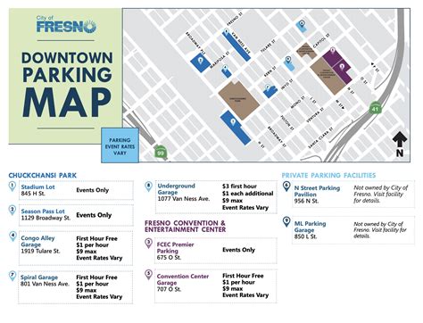 Fresno State Parking Map - United States Map