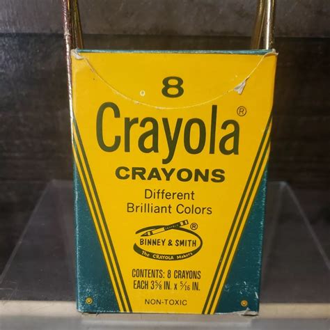 First Box Of Crayola Crayons Sold October 23, 1903! It's , 48% OFF