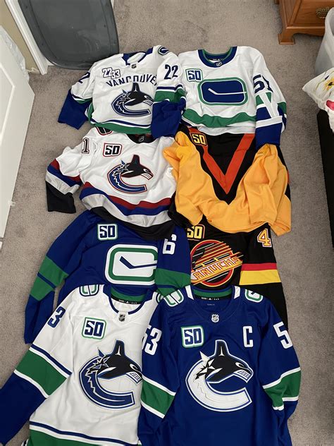 Thank you Canucks for making this Jersey Collector’s year just as ...