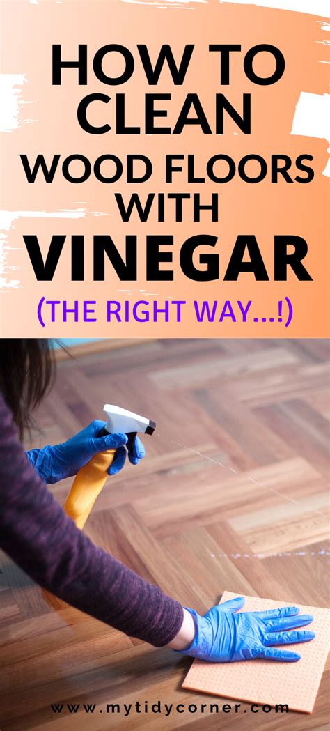 How to Clean Wood Floors with Vinegar and Water - Hardwood Floor Cleaning Hacks and Tips ...