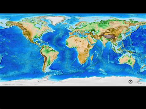 Continental Shelf Map