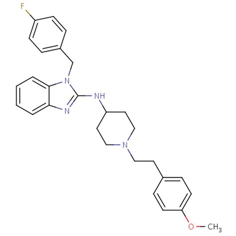 Astemizole ~ Structure of