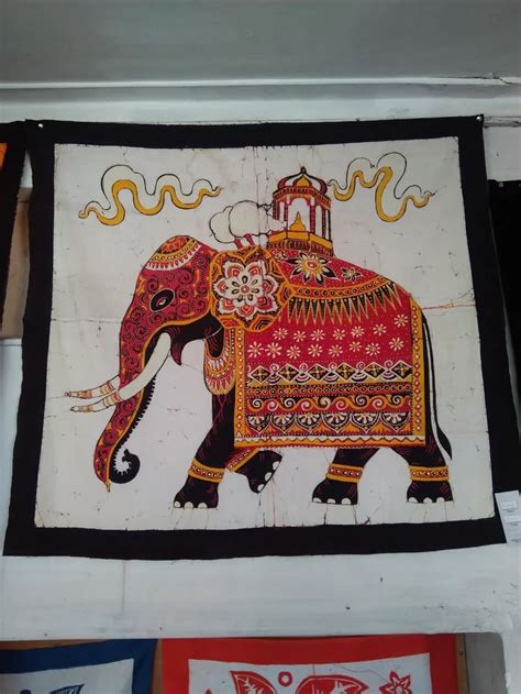 Sri Lanka Elephant ART Sri Lanka Bathik Traditional Kandy - Etsy ...