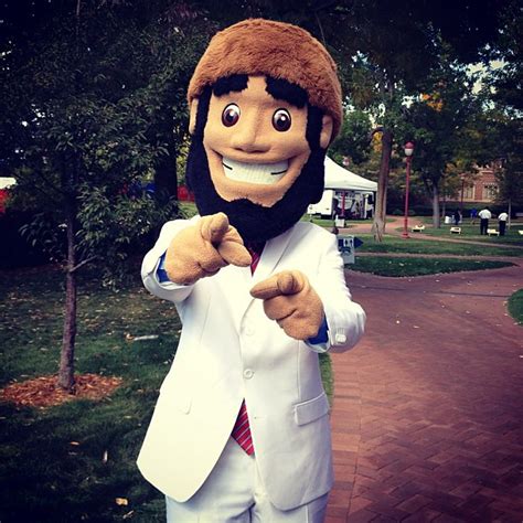 University of Denver mascot, Boone. He's no Yosef (Go ASU) #debatedenver | Flickr - Photo Sharing!