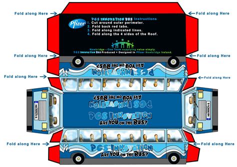 Papercraft Bus Model :: Behance