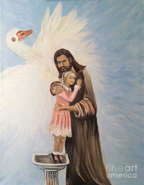 Jesus and Me Painting by Katie Adkins - Fine Art America