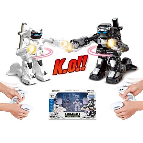 JG 777-615S 2.4G RC Fighting Battle Robot Toy(2 PCS) - Focusgood