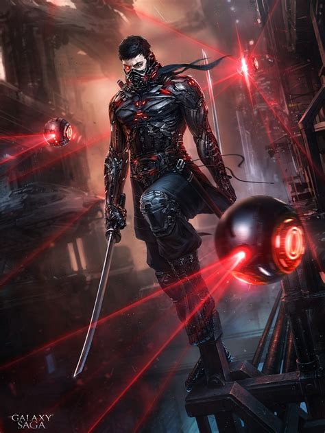 Cyborg Ninja | Cyberpunk art, Ninja art, Sci fi