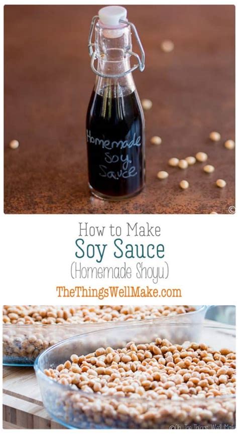 How to Make Soy Sauce (Homemade Shoyu) - Oh, The Things We'll Make!