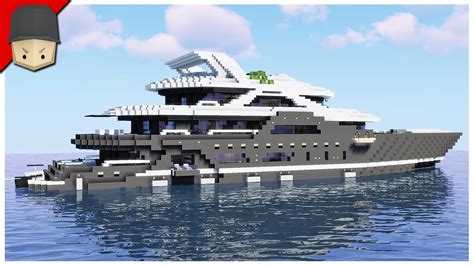 How to build a working yacht in minecraft ~ Easy canoe