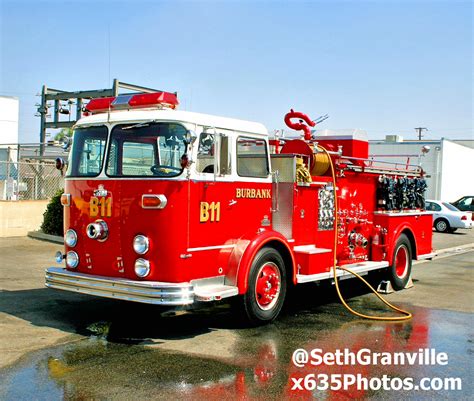 Burbank Fire Department Engine B11 | 19?? Crown Firecoach | Seth Granville | Flickr