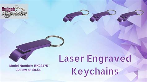 Why Laser Engraved Keychains Will Make the Ultimate Promotional Items | Budgetkeychains