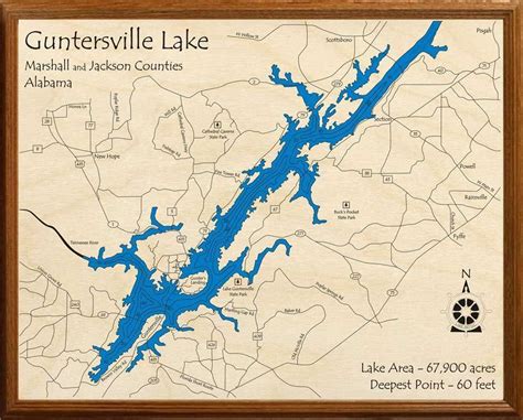 Map Of Guntersville Alabama - Winna Kamillah