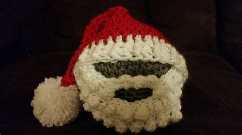 Baby Santa Beard Hat - Etsy