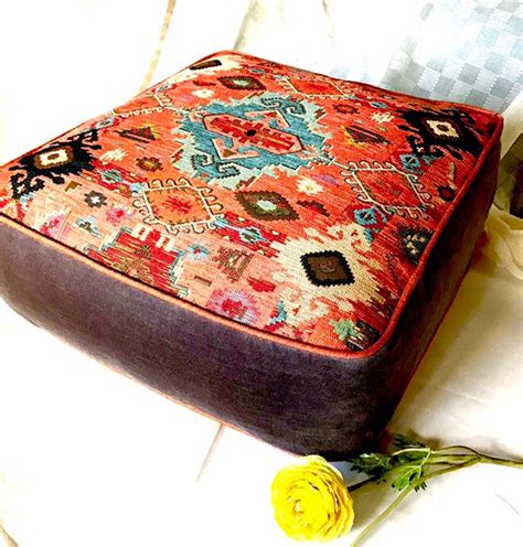 Custom Box Cushion Cover, Zippered Cushion Cover, Window Seat Cover - Etsy