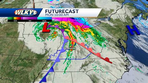 Louisville weather planner: Mild temps, storm chances