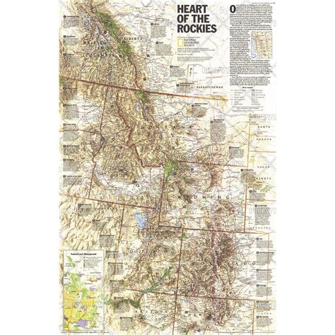 Heart of the Rockies - Published 1995 - The Map Shop