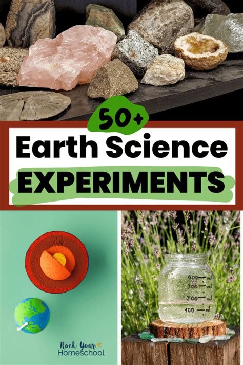 Earth Science Experiments: 50+ Ideas- Rock Your Homeschool