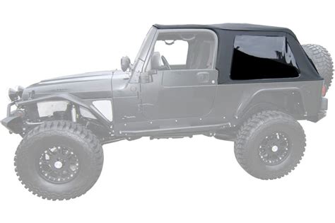 Rampage Frameless Trail Soft Top Kit for 1997-06 Wrangler TJ | 4WheelOnline.com