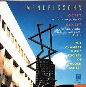 Mendelssohn Sextet, Octet [MC]: Classical CD Reviews- April 2003 MusicWeb(UK)