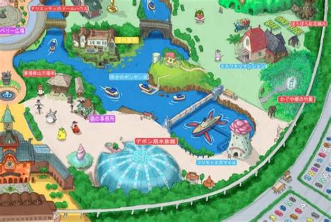 Studio Ghibli Park Map