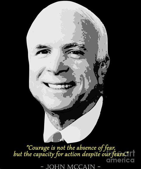 John Mccain Quote Digital Art by Filip Schpindel - Fine Art America