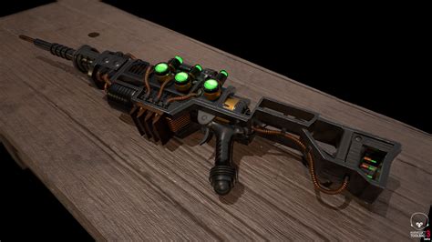 Plasma Rifle (Fallout 4) — polycount