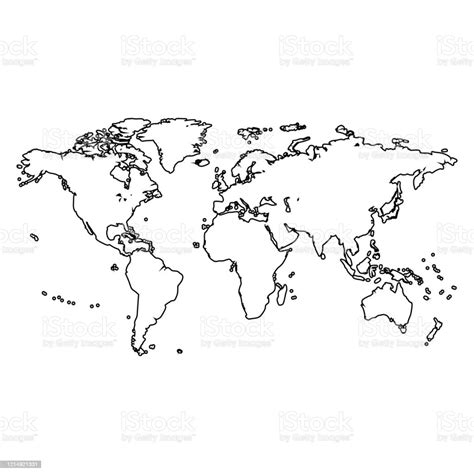 Detail Peta Dunia Hitam Putih Koleksi Nomer 48