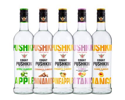 Count Pushkin Vodka | fvdvdesign