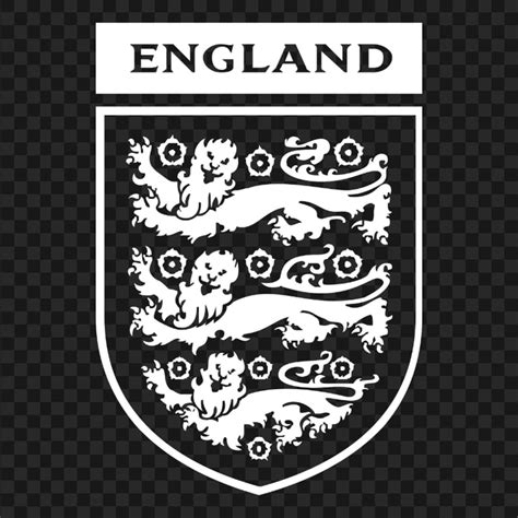 England National Football Team White Logo PNG | Citypng