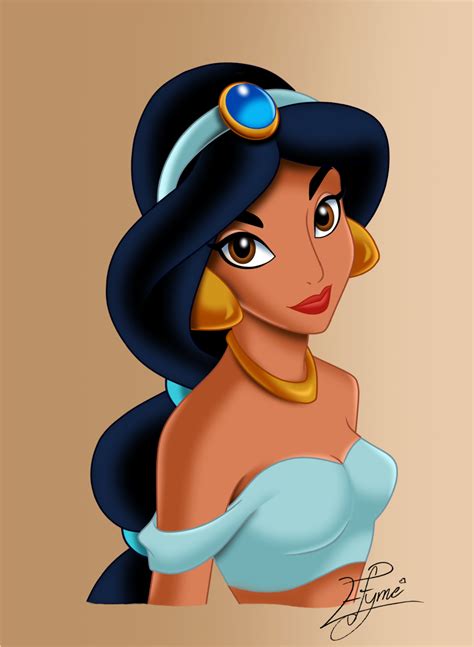 Walt Disney - Jasmine by Efyme.deviantart.com on @DeviantArt | Disney jasmine, Disney princess ...