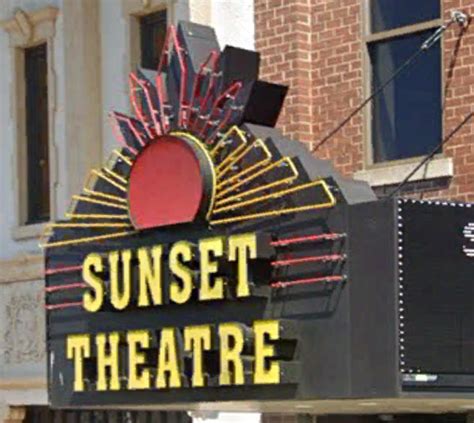 Sunset Theatre Photographs - Oasis Shrine Photos