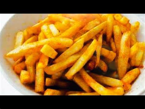 How to Make Perfect Restaurant Style Crispy Potato French Fries at Home. - YouTube