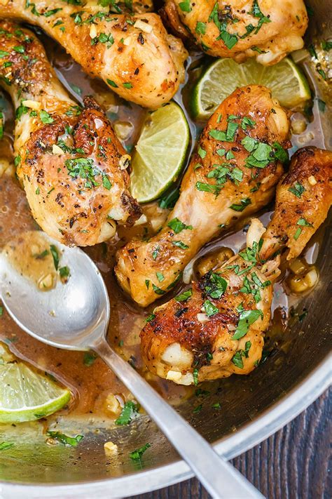 Braised Lime Chicken Recipe — Eatwell101