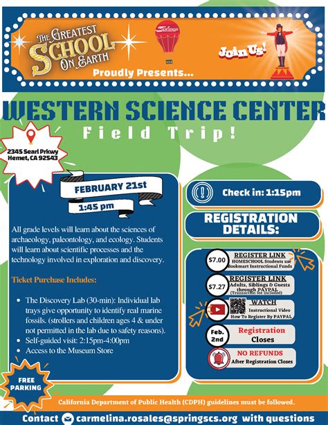 Western Science Center - Springs Charter Schools