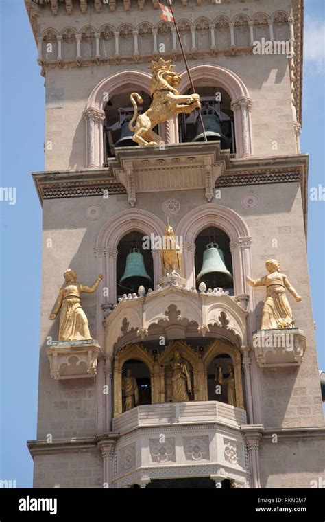 Cathedral, Messina, Sicily, italy, Clock Tower, largest astronomical ...