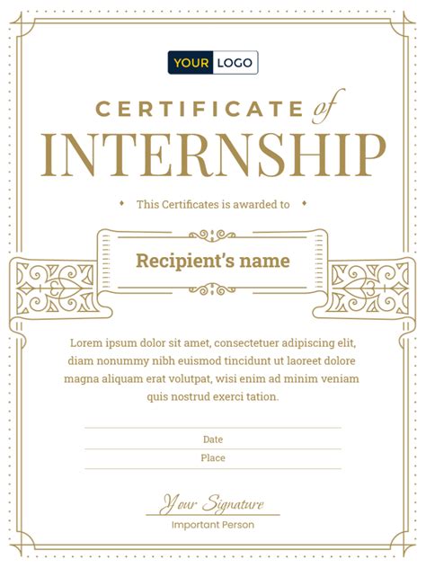 5 FREE Internship Certificate Templates That Will Make Your Interns Proud | Virtualbadge.io