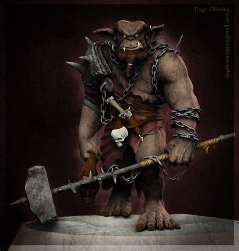 Bugbear_3d Rpg Character, Character Portraits, Fantasy Character Design, Character Inspiration ...