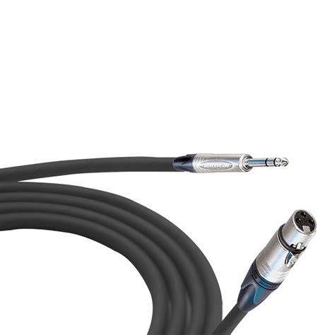 XLR Female to Stereo Jack Interconnects | Krystals Cables