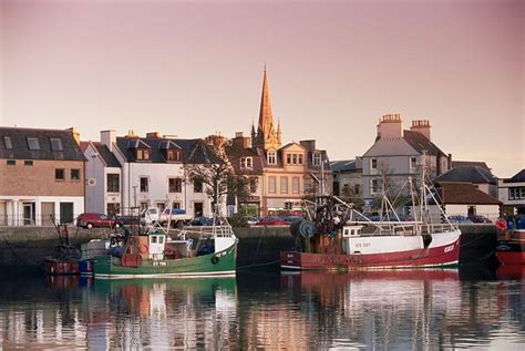 Stornoway harbour on the Isle of Lewis | Stornoway, Sunset, Harbour