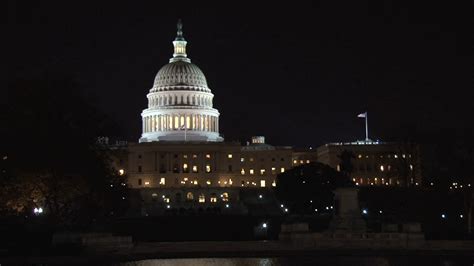 Capitol Building At Night Stock Footage SBV-300080663 - Storyblocks