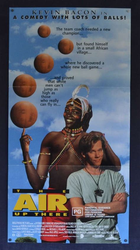 All About Movies - The Air Up There Movie Poster Original Daybill 1994 ...