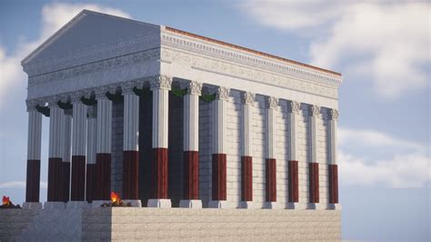 Roman Temple Minecraft Map