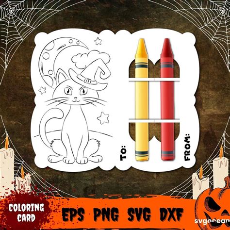 Halloween Cat SVG vector for instant download - Svg Ocean — svgocean