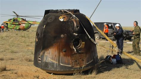 Soyuz Capsule Lands Safely With U.S.-Russian Crew