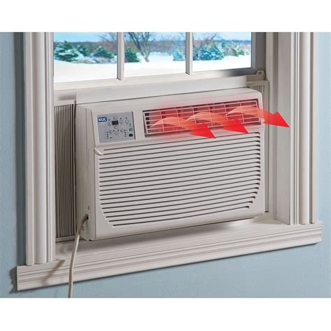 The All Season Air Conditioning/Heater Window Unit - Hammacher Schlemmer