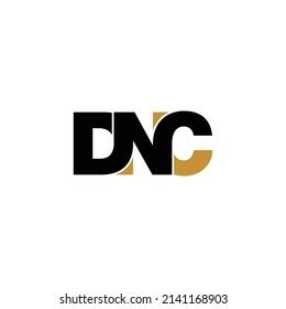 Dnc Letter Monogram Logo Design Vector Stock Vector (Royalty Free ...